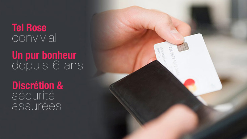 Le tel rose avec paiement sécurisé et confidentiel